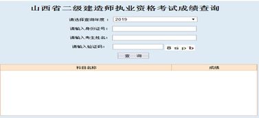 太原2019年二級建造師考試成績公布網址是在哪